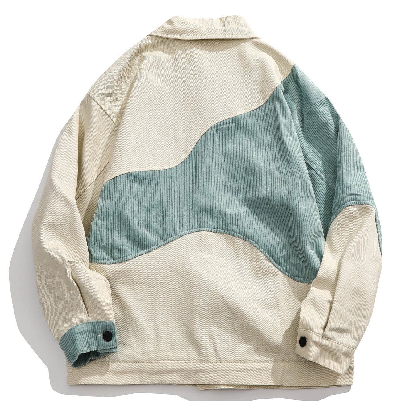 Stitching Design Corduroy Jacket sold by Yugen Theory product image thumbnail 2