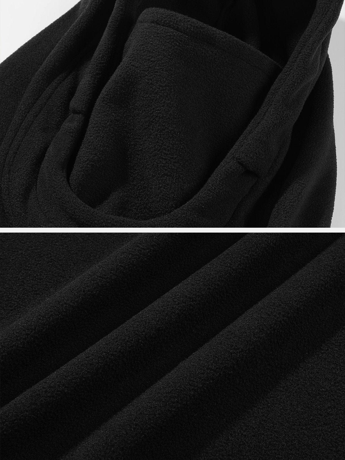 Embroidery Polar Fleece Hoodie sold by Yugen Theory product image thumbnail 5