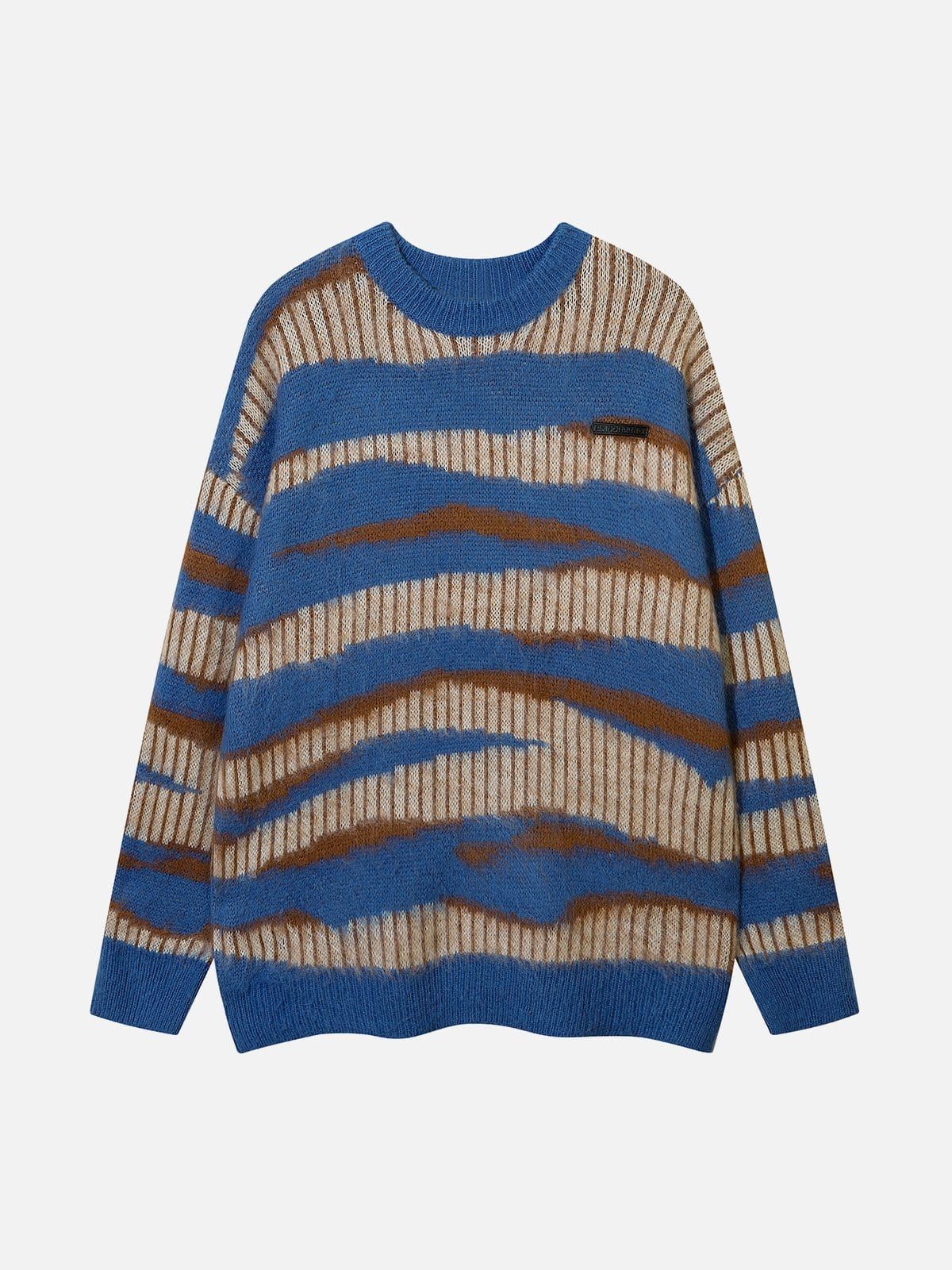 Zebra Print Mohair Sweater sold by Yugen Theory product image thumbnail 3