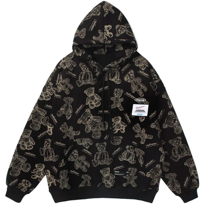 Interesting Hoodie Full Bear sold by Yugen Theory