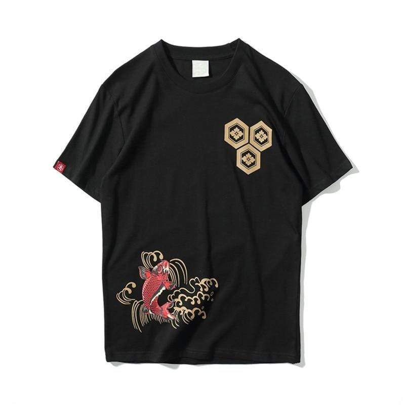 Crimson Koi T-Shirt sold by Yugen Theory product image thumbnail 3