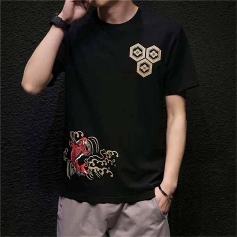Crimson Koi T-Shirt sold by Yugen Theory product image thumbnail 2