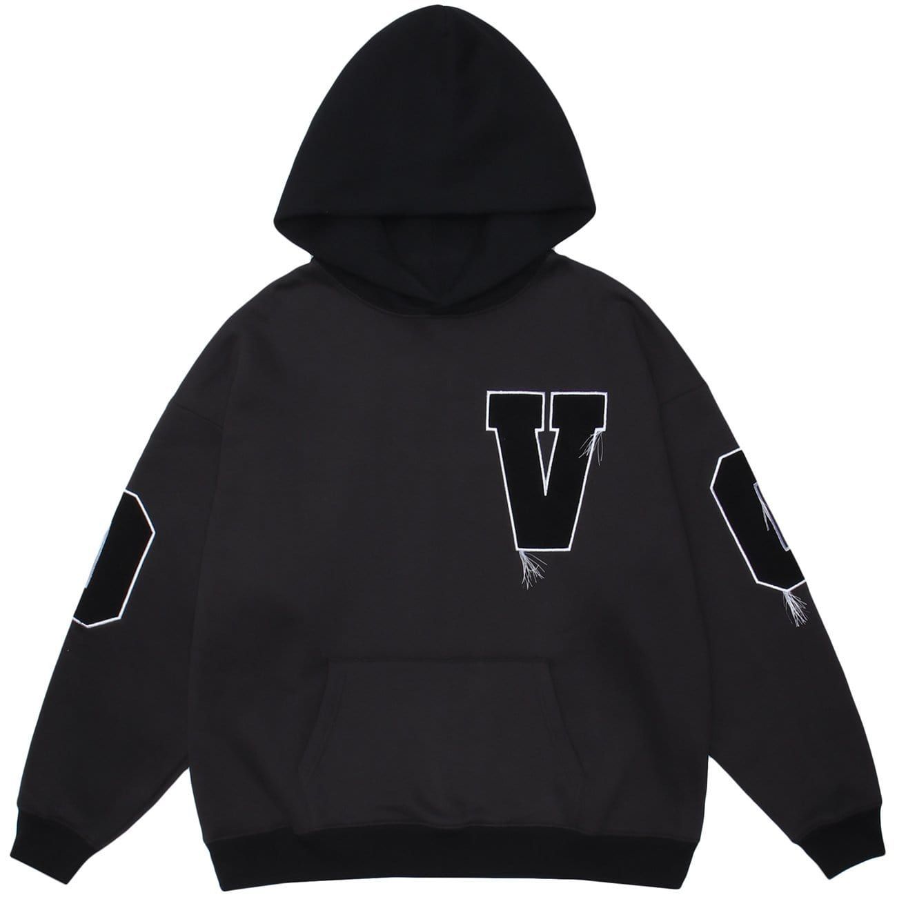 Fake Two Tassel Embroidery Letters Print Hoodie sold by Yugen Theory product image thumbnail 5