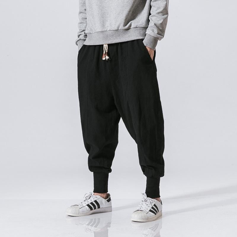 Black Harem Tight End Japanese Pants sold by Yugen Theory product image thumbnail 3