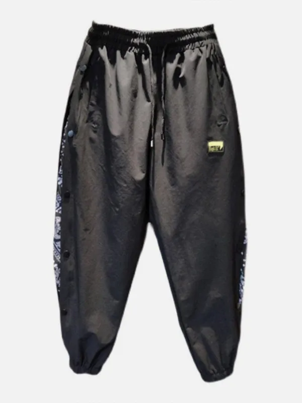 Side Bandana Patchwork Cargo Pants sold by Yugen Theory