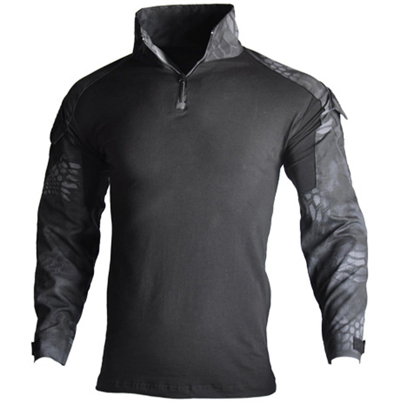 Camouflage Patchwork Tactical Combat Sweatshirt sold by Yugen Theory product image thumbnail 5