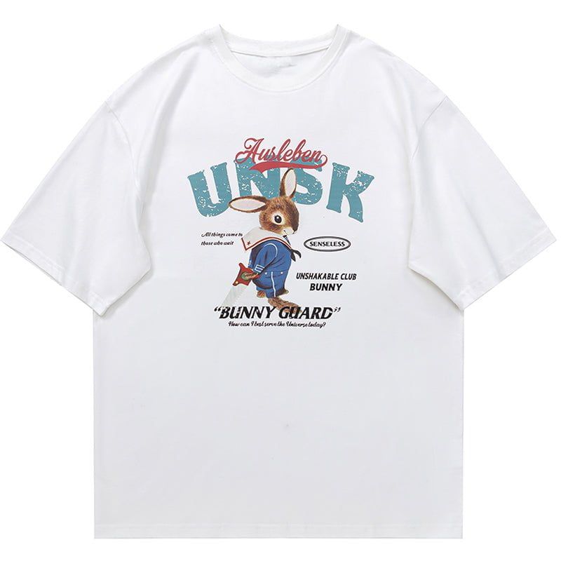 Oversize T-shirt Bunny Guard sold by Yugen Theory product image thumbnail 2