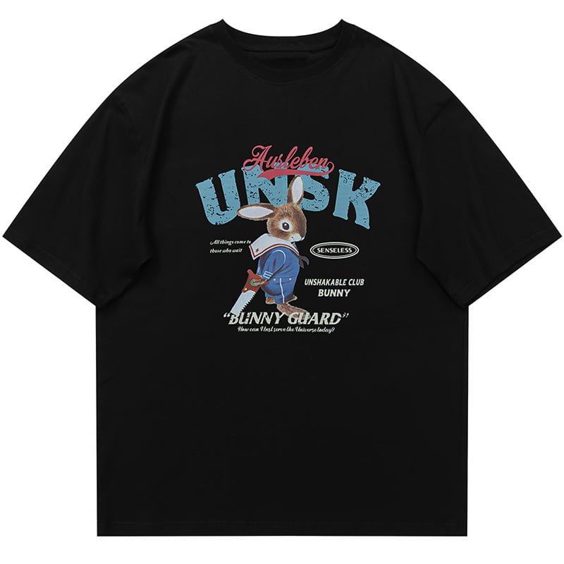 Oversize T-shirt Bunny Guard sold by Yugen Theory
