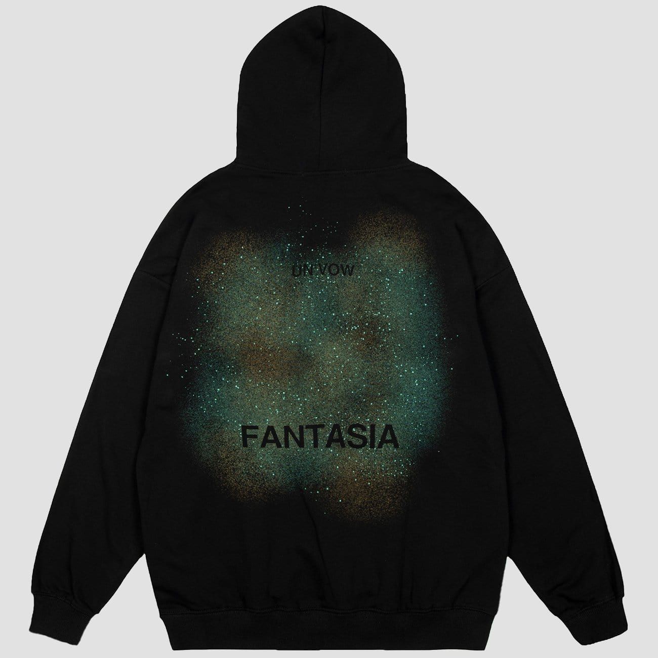 Tie Dye Letters Drill Hoodie sold by Yugen Theory product image thumbnail 2