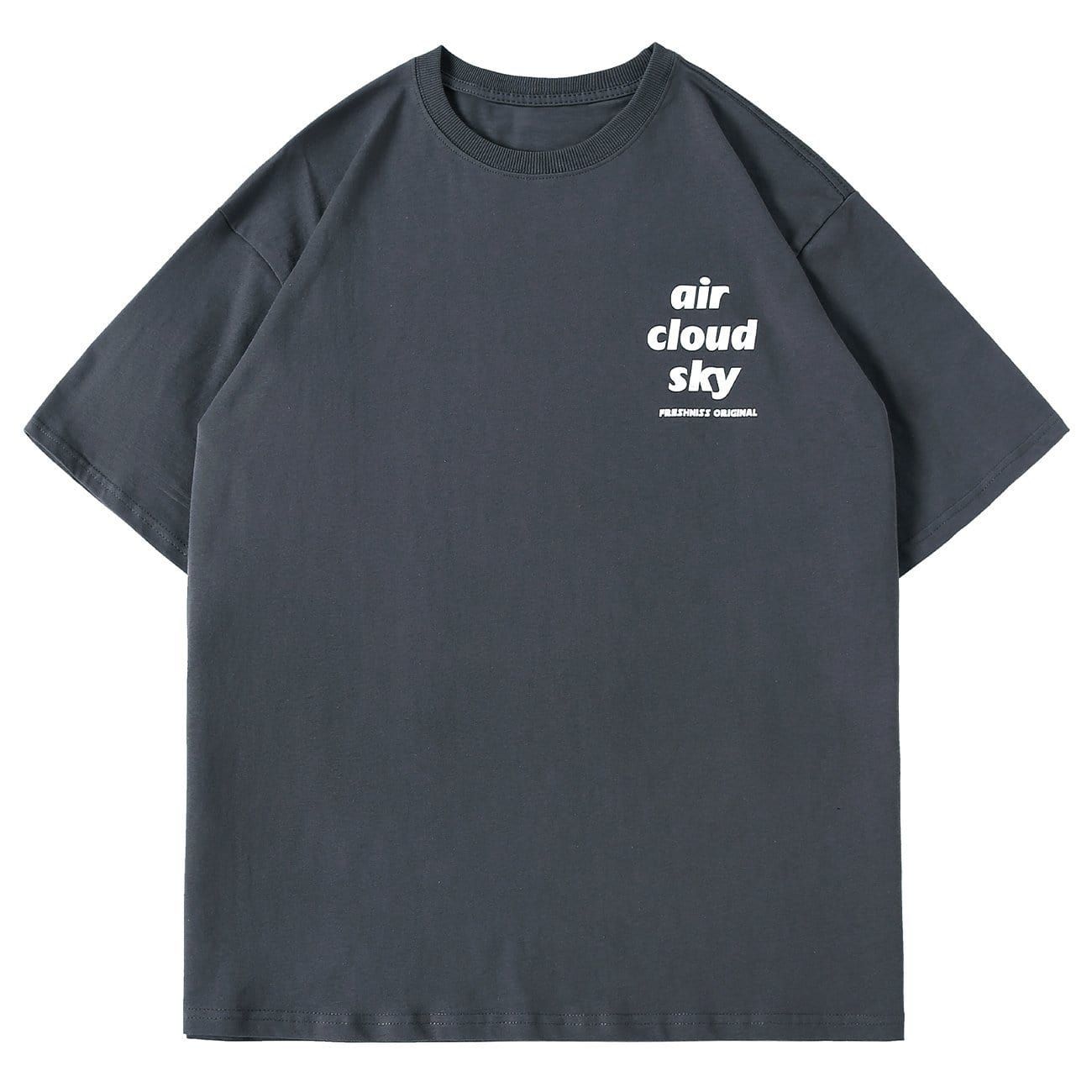 Lightning Print T-Shirt sold by Yugen Theory product image thumbnail 4