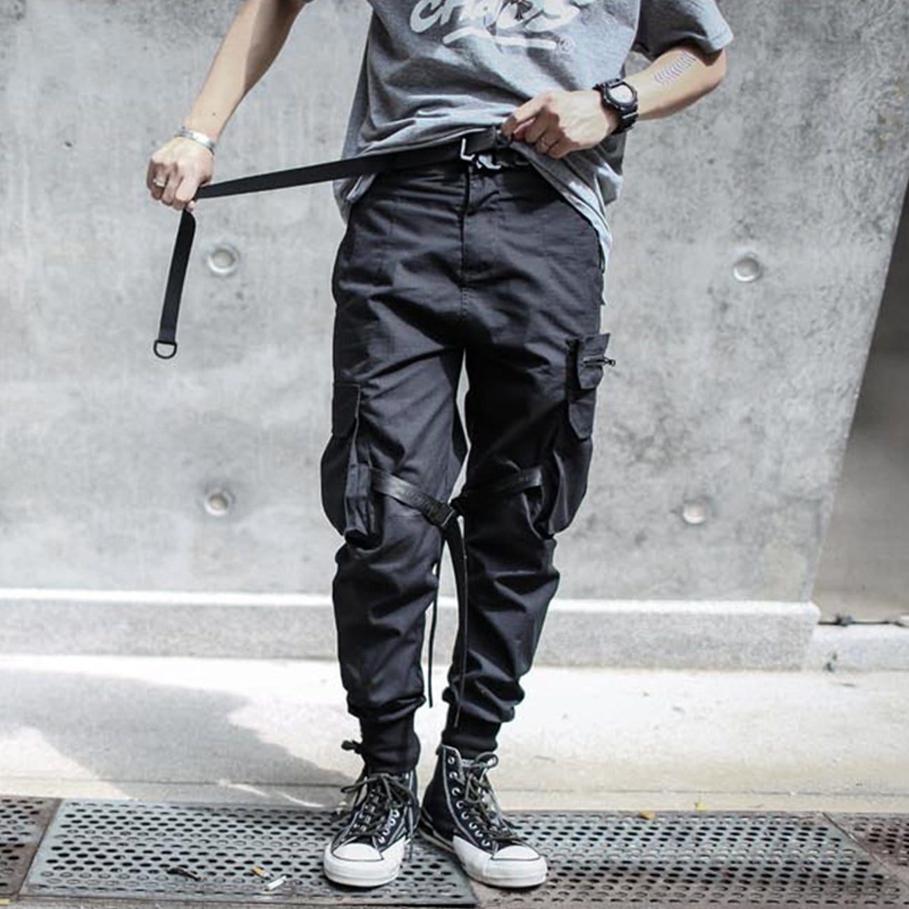 Combat Multi Pockets Cargo Pants sold by Yugen Theory product image thumbnail 4