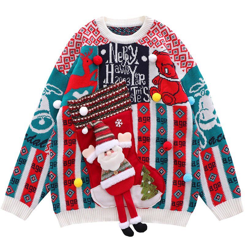 Ugly Christmas Knit Sweater sold by Yugen Theory product image thumbnail 2