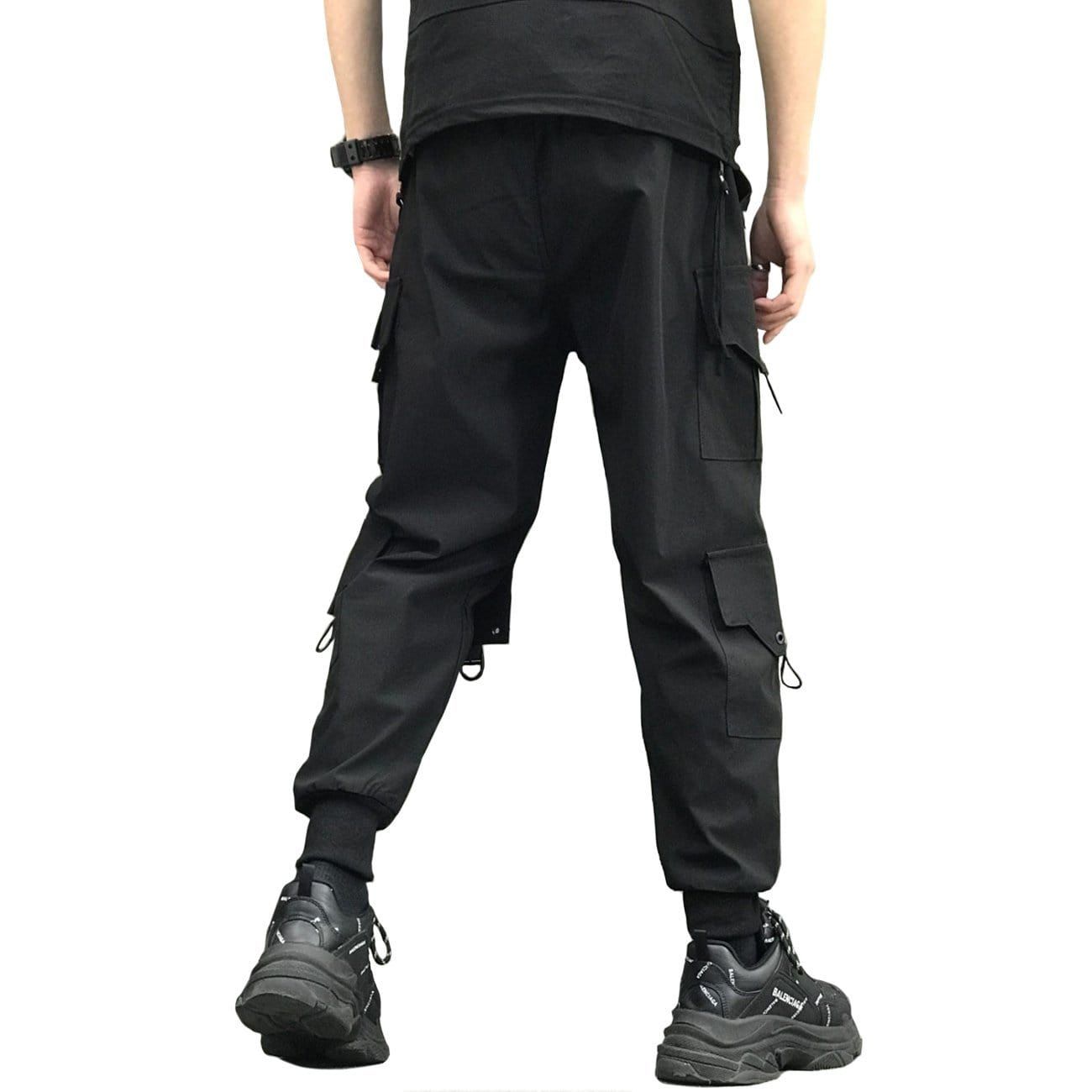 Punk Multi Pockets Cargo Pants sold by Yugen Theory product image thumbnail 2