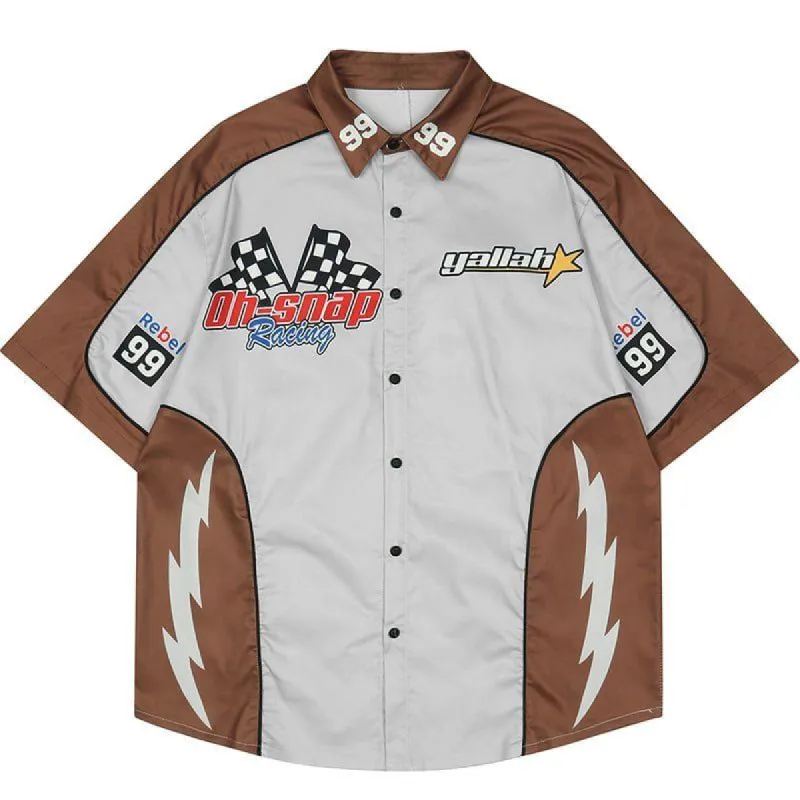 Vintage Racing Tee Shirt sold by Yugen Theory