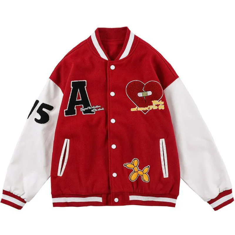 Letterman Varsity Jacket Broken Heart sold by Yugen Theory