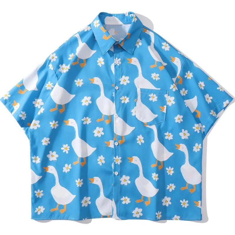 Aloha S/ S Shirt Funny Goose sold by Yugen Theory