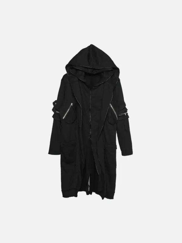 Dark Wizard Cloak Double Hooded Coat sold by Yugen Theory