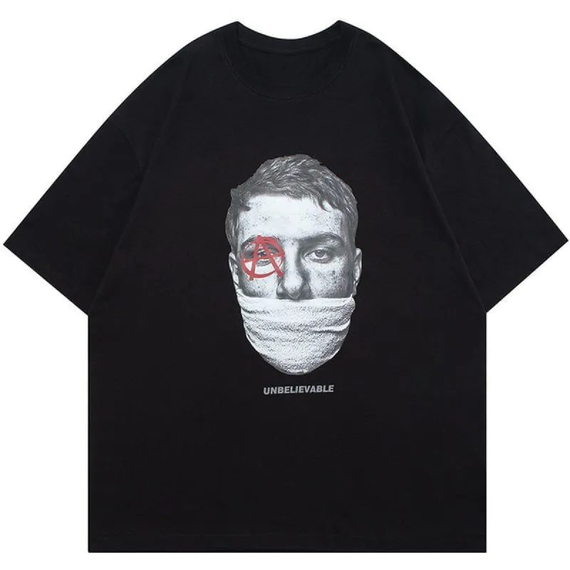 Streetwear Tee Masked Man sold by Yugen Theory