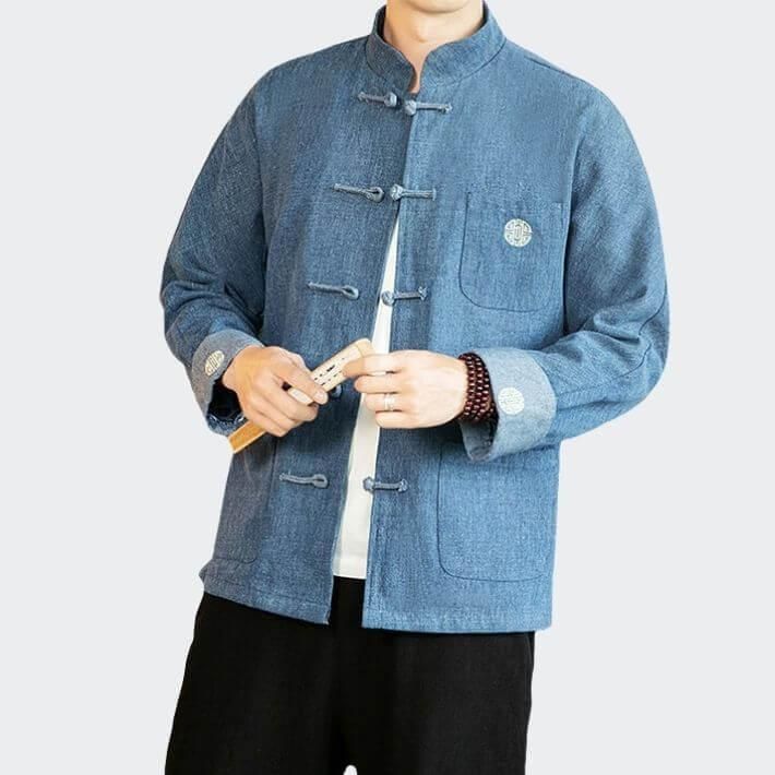 Chutri Denim Japanese Jacket sold by Yugen Theory product image thumbnail 2