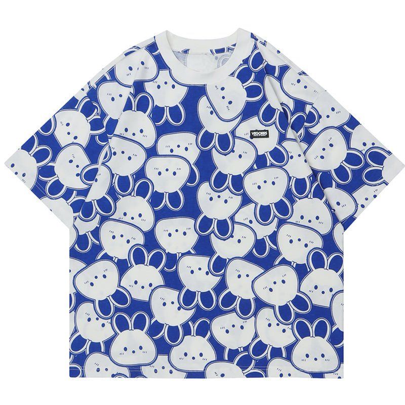 Streetwear T-shirt Full Rabbits sold by Yugen Theory