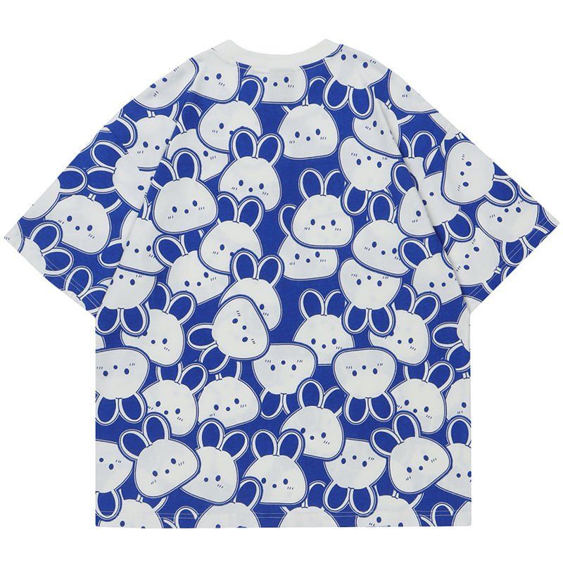Streetwear T-shirt Full Rabbits sold by Yugen Theory product image thumbnail 3