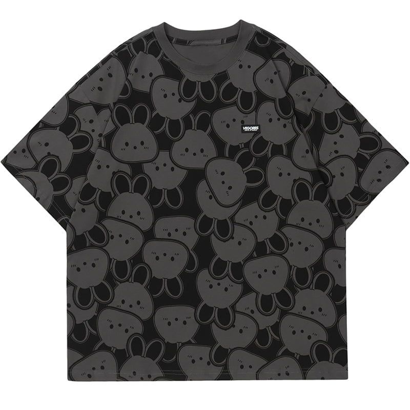 Streetwear T-shirt Full Rabbits sold by Yugen Theory product image thumbnail 2