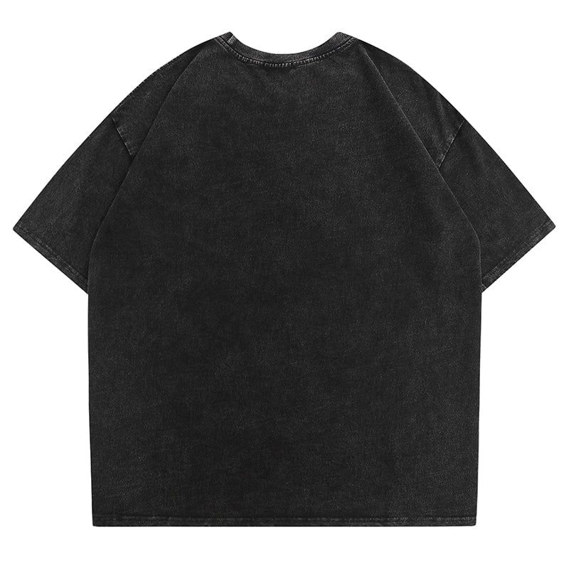 Retro T-shirt Cross and Skull sold by Yugen Theory product image thumbnail 3