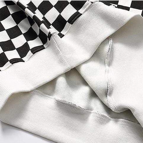 Checkered Hoodie sold by Yugen Theory product image thumbnail 5