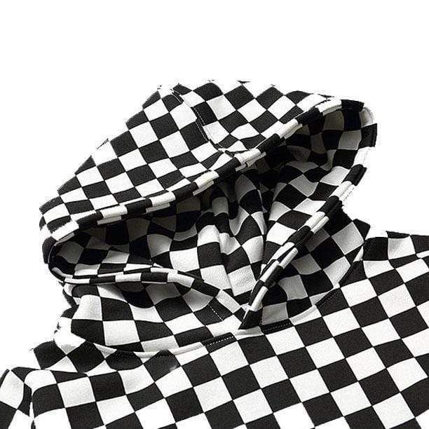 Checkered Hoodie sold by Yugen Theory product image thumbnail 4