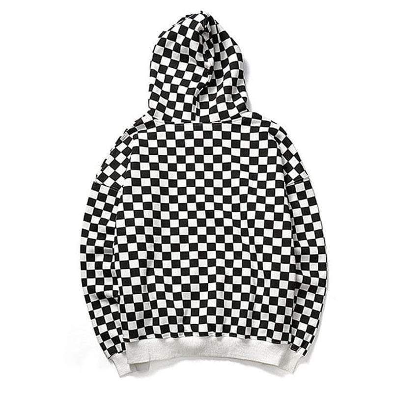 Checkered Hoodie sold by Yugen Theory product image thumbnail 3