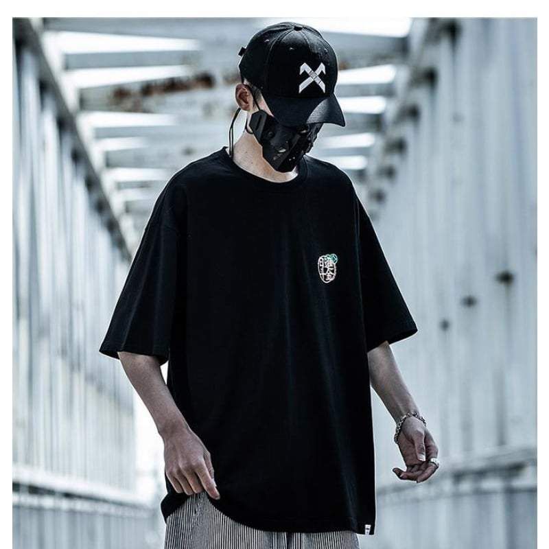 Korean Style Oversized T-Shirt sold by Yugen Theory product image thumbnail 3