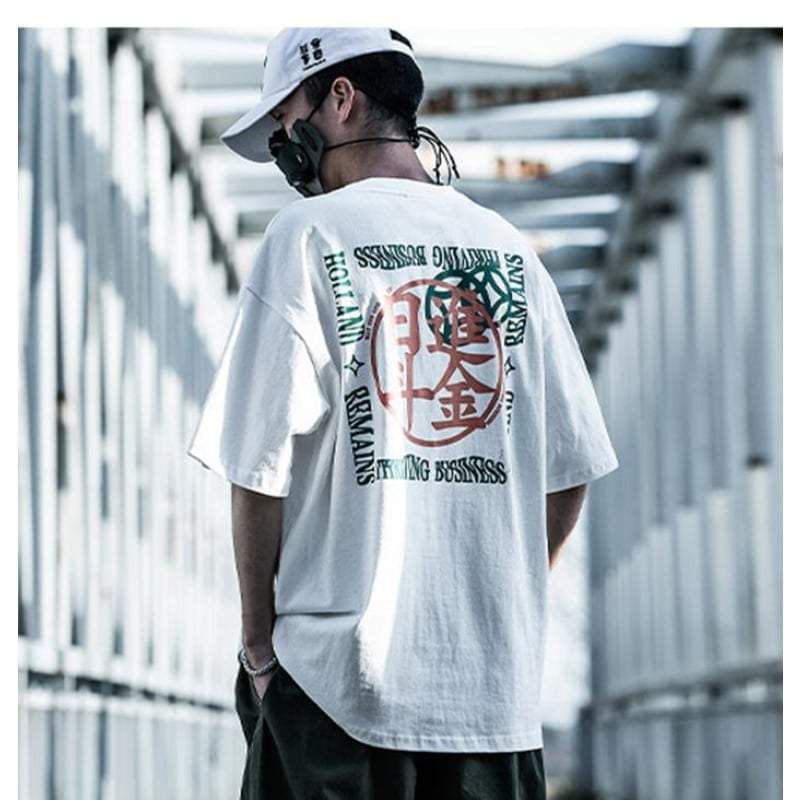 Korean Style Oversized T-Shirt sold by Yugen Theory product image thumbnail 2