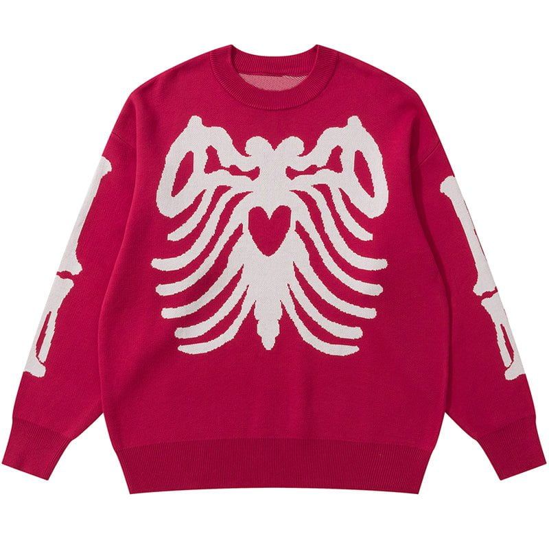 Jacquard Sweater Spider Skeleton sold by Yugen Theory product image thumbnail 5