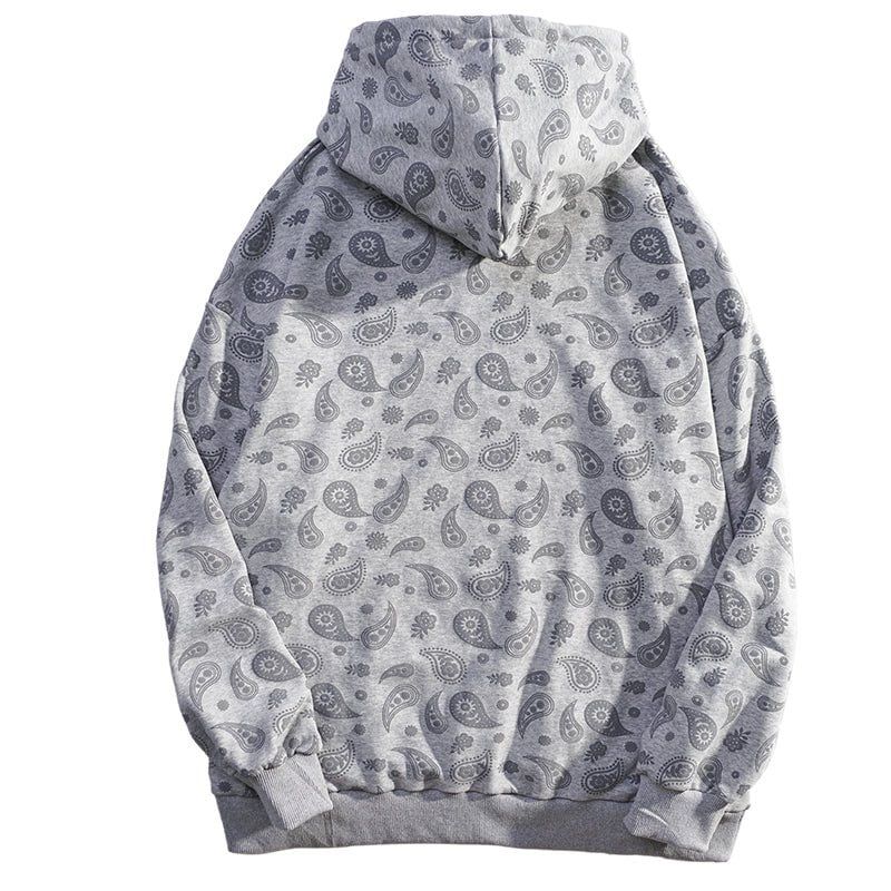 Paisley Hoodie Hip Hop Style sold by Yugen Theory product image thumbnail 3