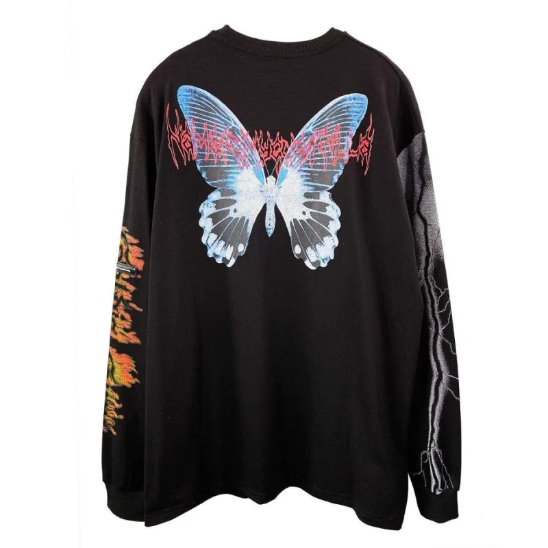 BUTTERFLY X-RAY Sweatshirt sold by Yugen Theory