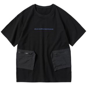 Functional Multi-pocket Cotton T-Shirt sold by Yugen Theory