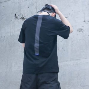 Functional Multi-pocket Cotton T-Shirt sold by Yugen Theory