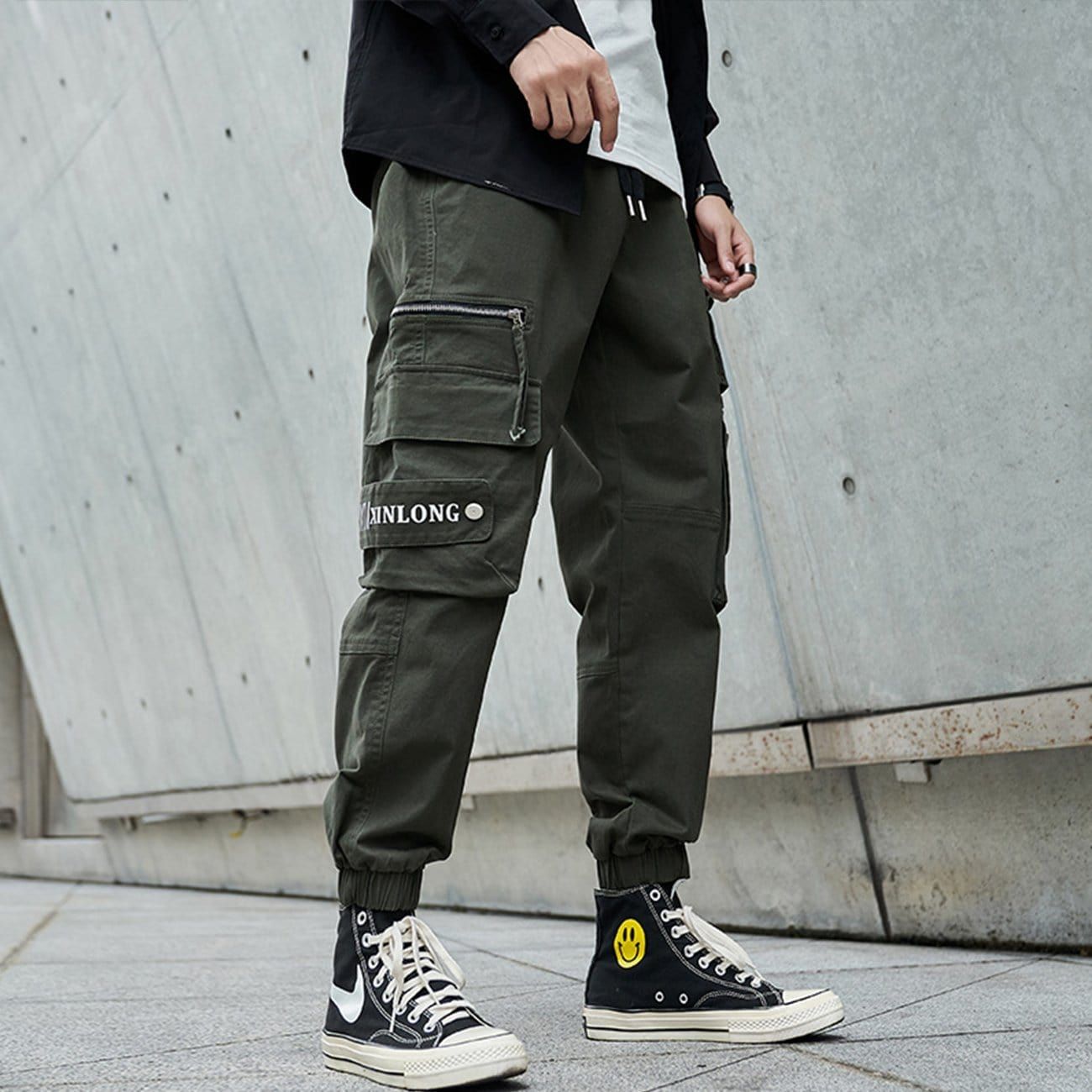 Patchwork Pockets Cargo Pants sold by Yugen Theory product image thumbnail 3