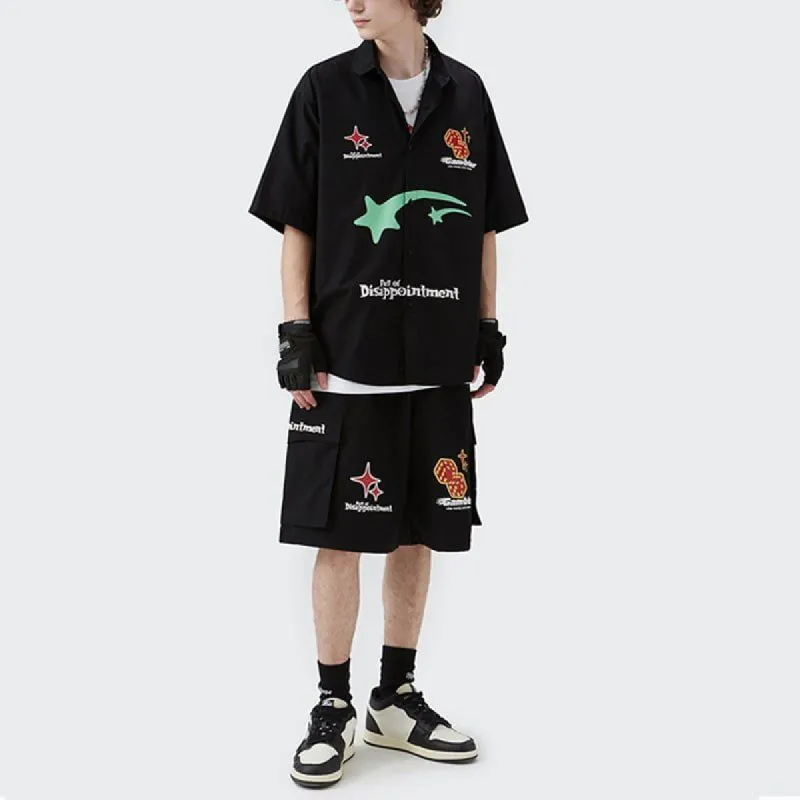 Streetwear Shirt Suits Set Color Dice sold by Yugen Theory