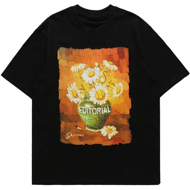 T-shirt Van Gogh Painting Sunflower sold by Yugen Theory