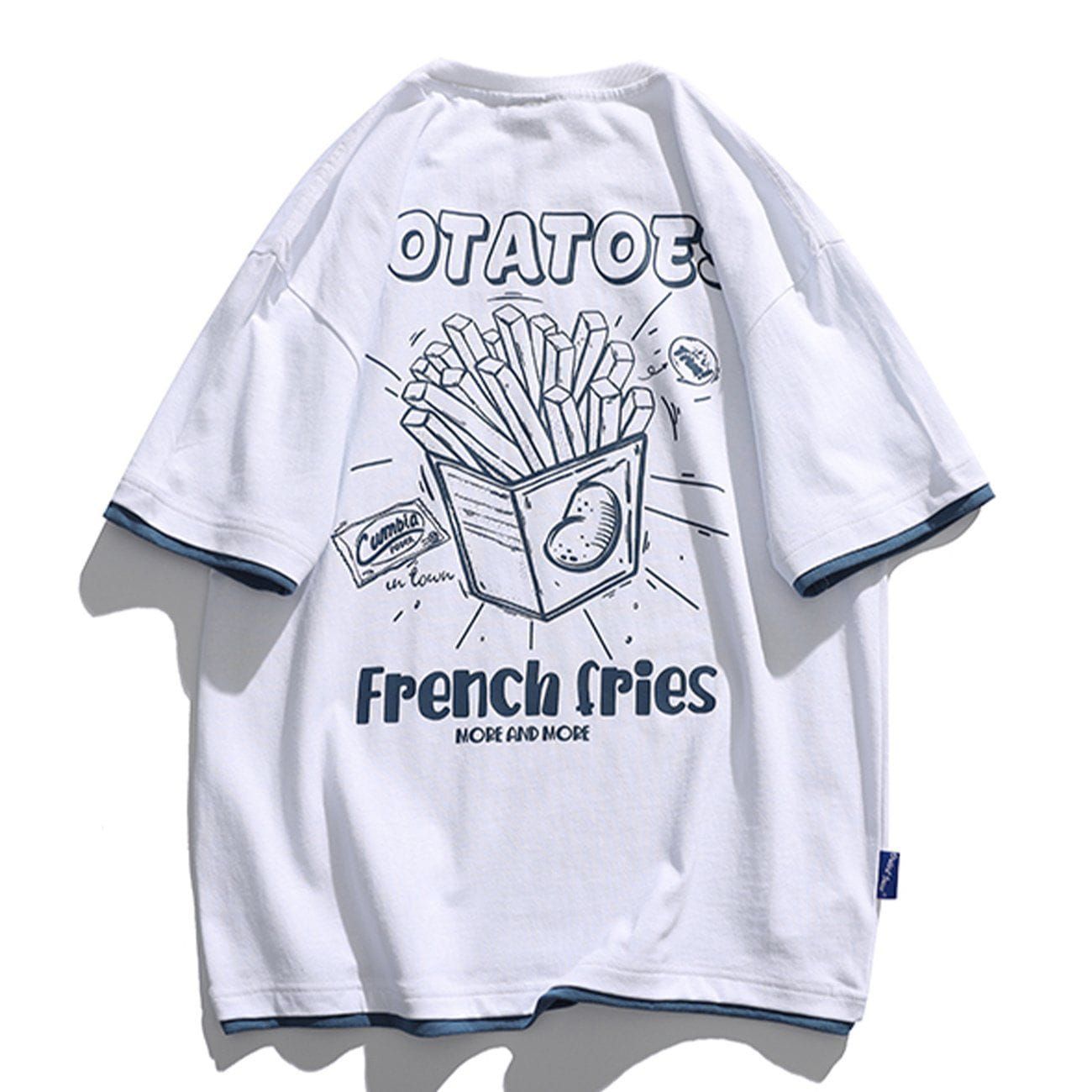 Fun Fries Graphic T-Shirt sold by Yugen Theory