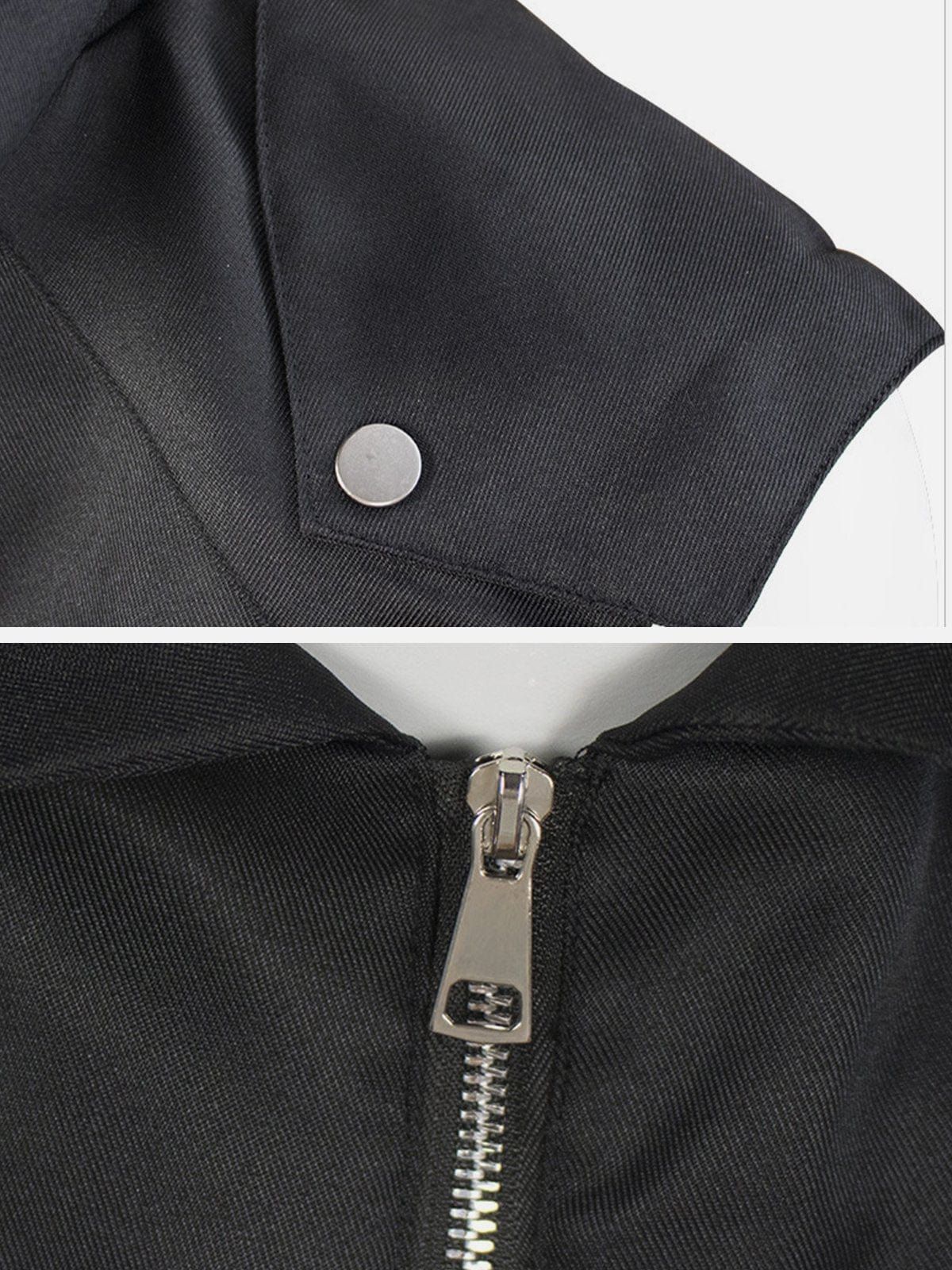 Punk Adjustable Buckle Hat sold by Yugen Theory product image thumbnail 3