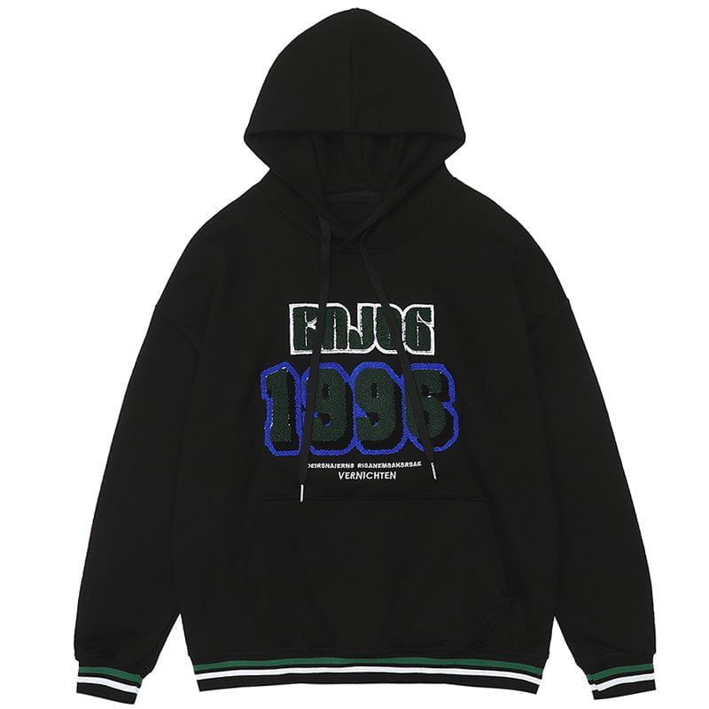 Spring Pullover Hoodie Flocked 1996 sold by Yugen Theory product image thumbnail 2