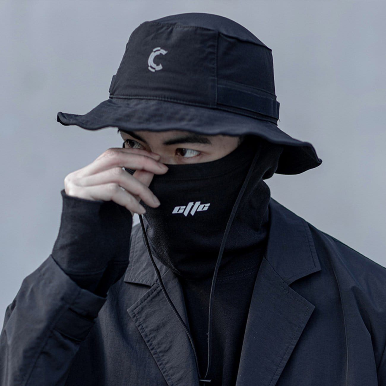 Techwear Cyber Punk Cycling Scarf sold by Yugen Theory