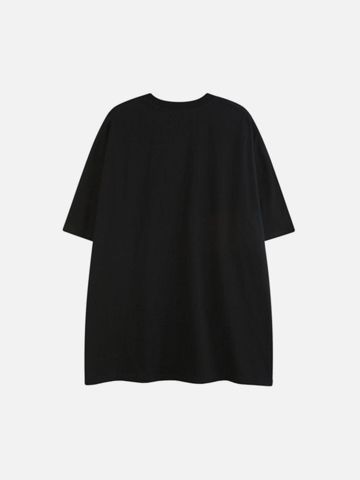 Rainbow Letters Graphic T-Shirt sold by Yugen Theory product image thumbnail 4