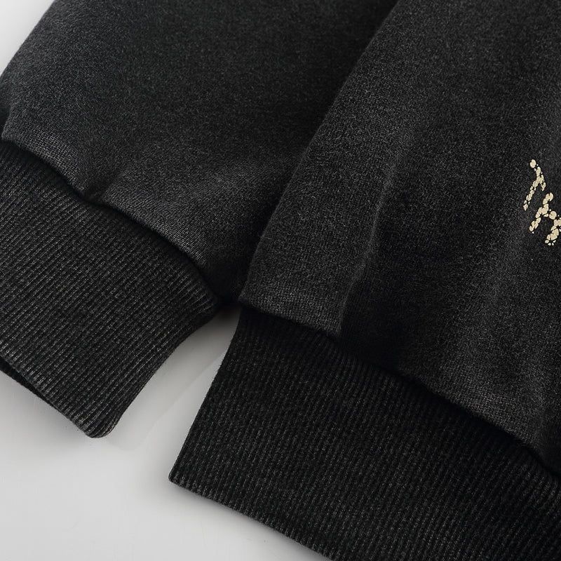 Vintage Washed Hoodie with Cross Chain sold by Yugen Theory product image thumbnail 4