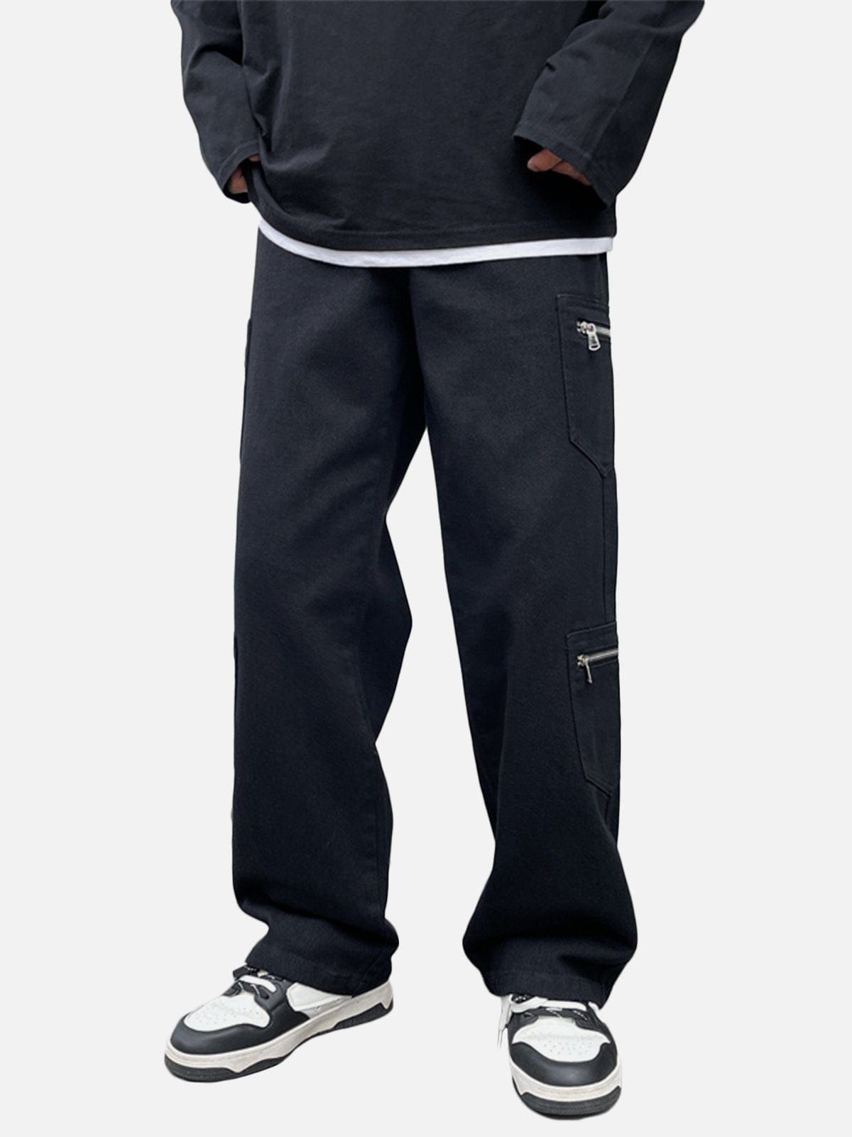 Multi Zip Up Cargo Pants sold by Yugen Theory