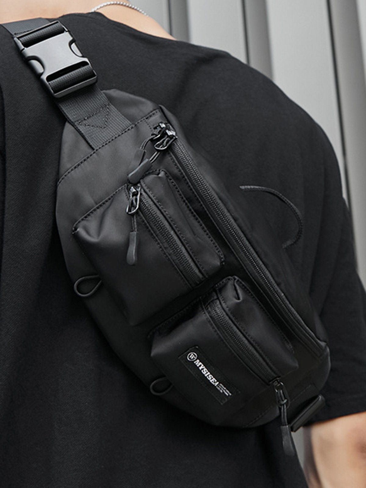 Functional Style Messenger Bag sold by Yugen Theory product image thumbnail 4