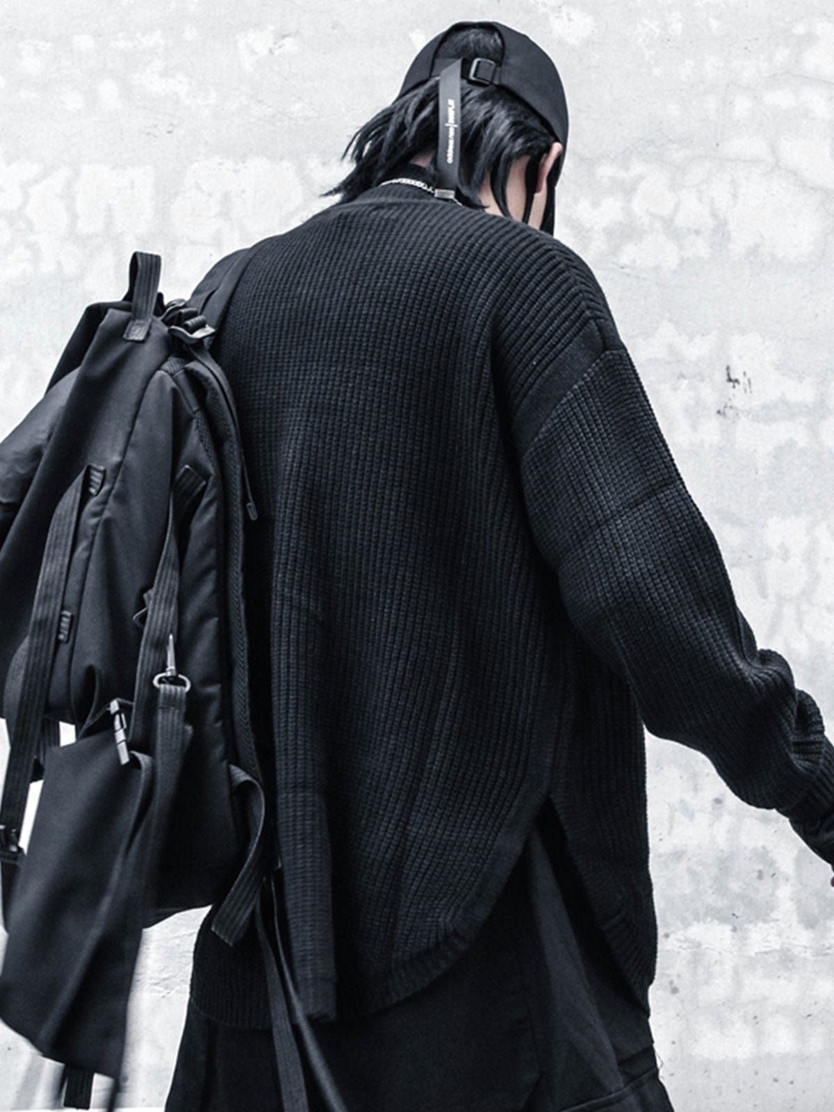 Curved Hem Turtleneck Sweater sold by Yugen Theory product image thumbnail 4