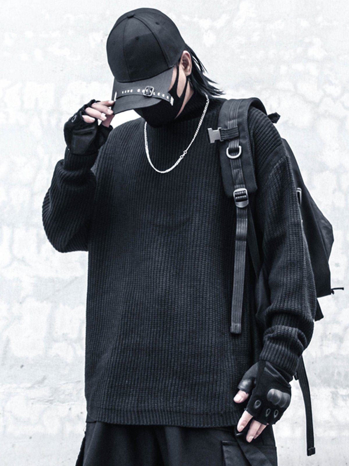 Curved Hem Turtleneck Sweater sold by Yugen Theory product image thumbnail 2